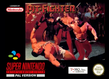 Pit-Fighter (Europe) box cover front